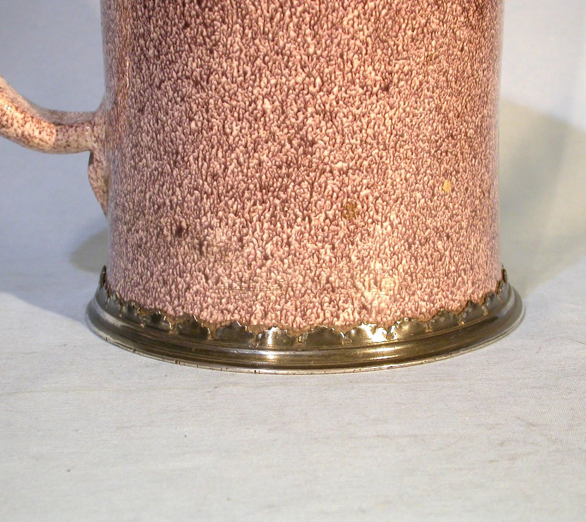 Earthenware Mug - Saxony, 18th Century-photo-4