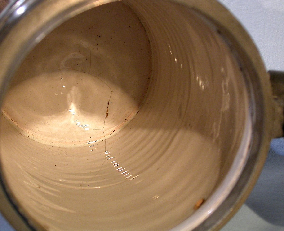 Earthenware Mug - Saxony, 18th Century-photo-4