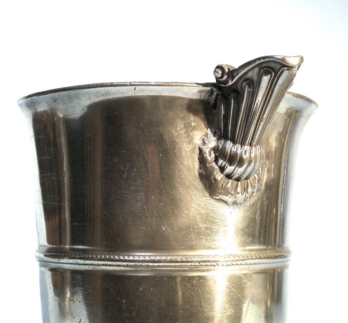 Pewter Ewer - Nancy (east Of France) - XVIII Th C.-photo-3