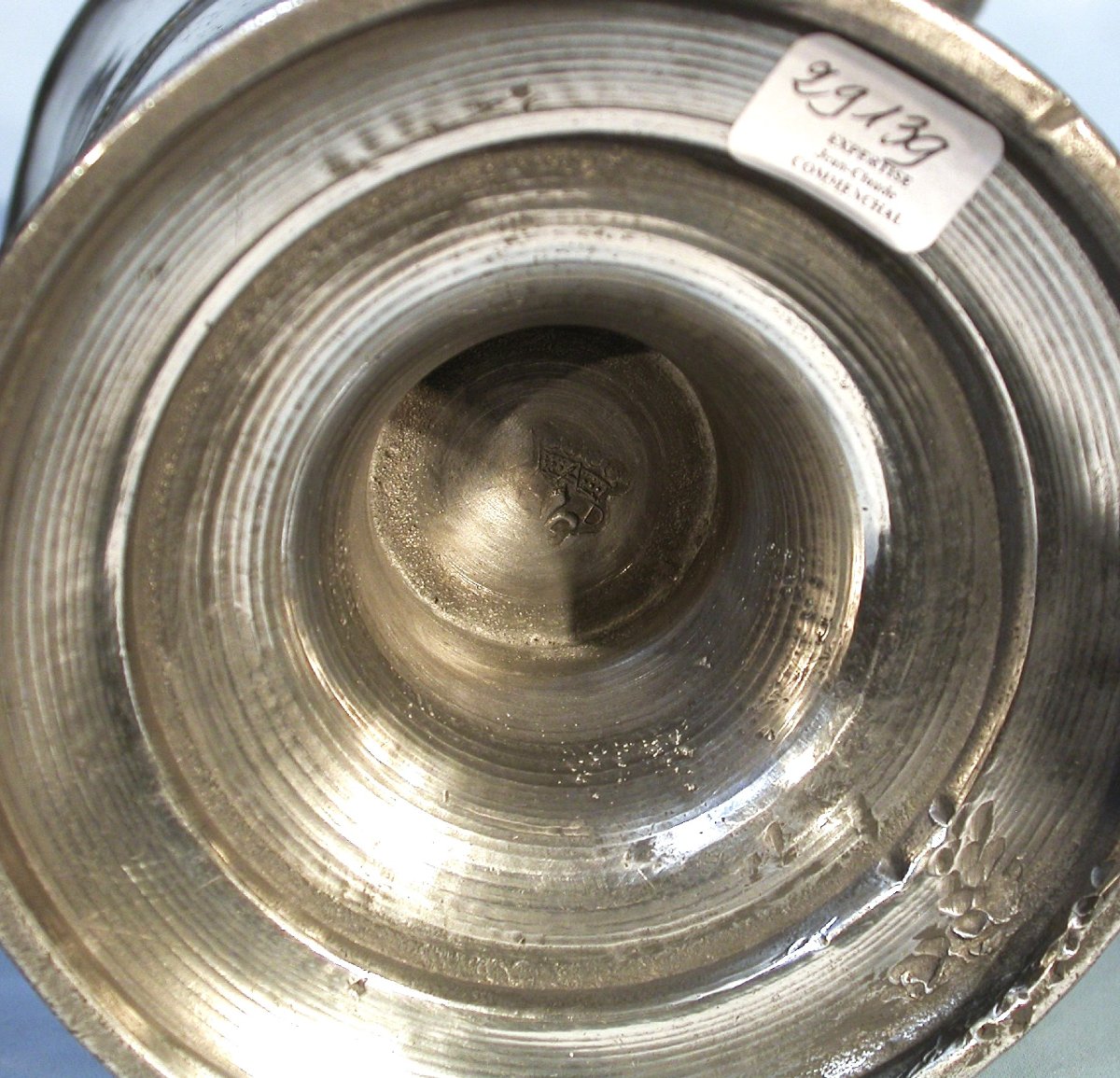 Pewter Ewer - Nancy (east Of France) - XVIII Th C.-photo-3