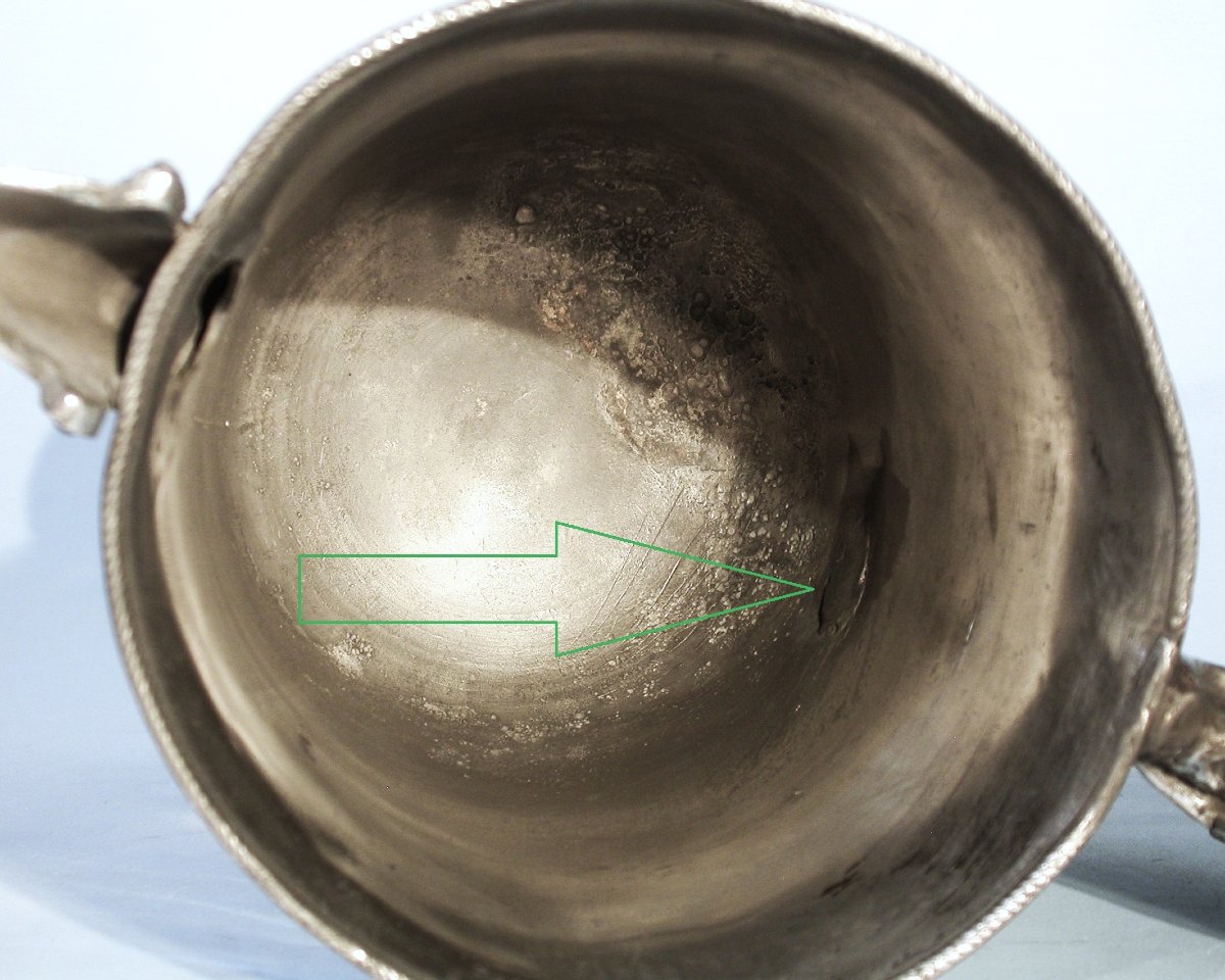 Pewter Ewer - Nancy (east Of France) - XVIII Th C.-photo-5