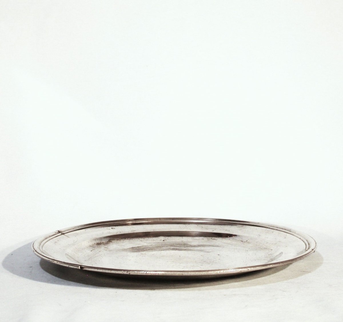 Pewter Plate - Lyon, Early 18th Century-photo-2
