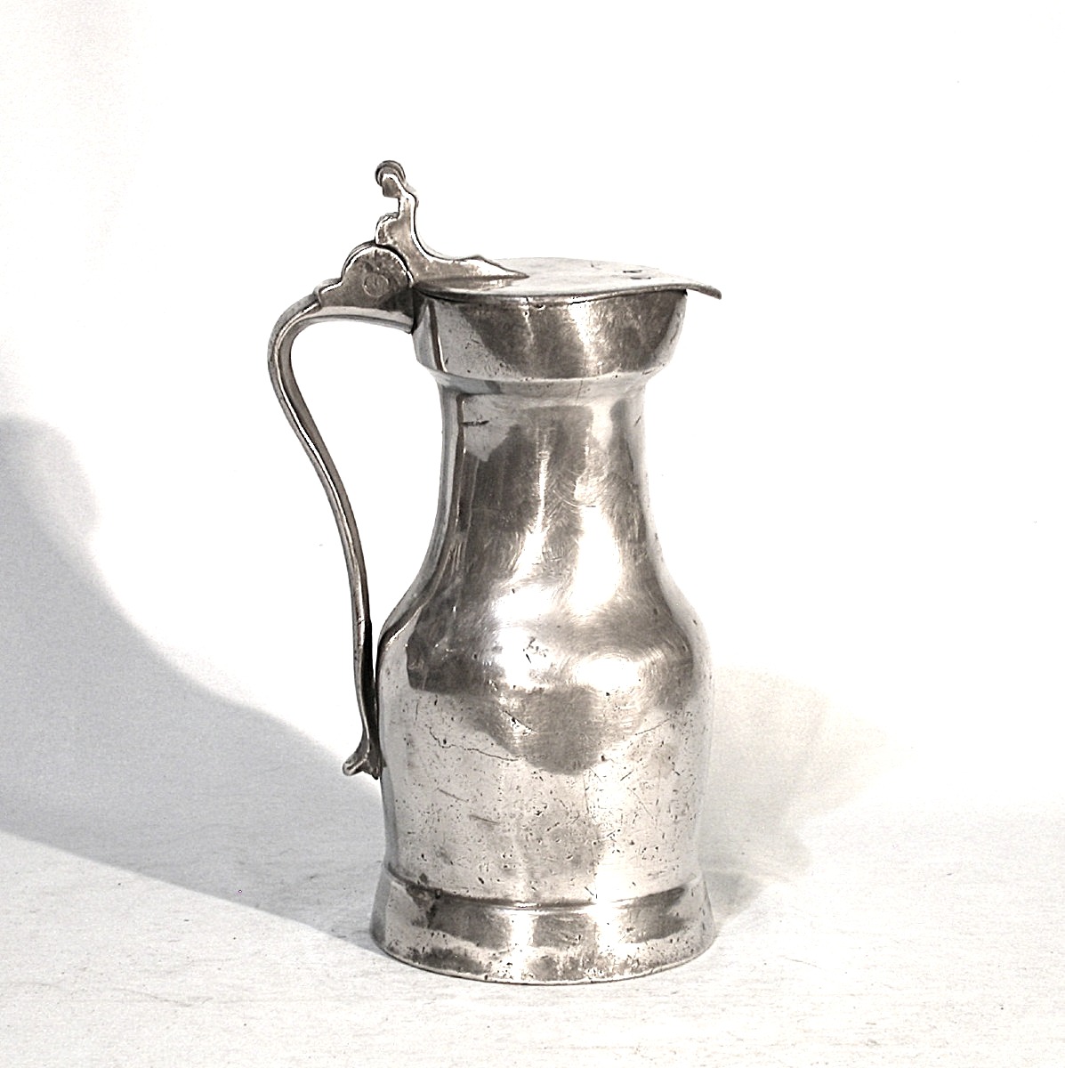Pewter Wine Pitcher - Pontoise, 18th Century