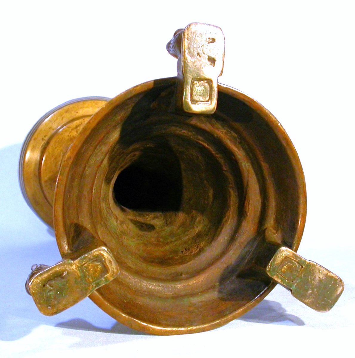 Pair Of Brass Candle Picks - Circa 1500-photo-3