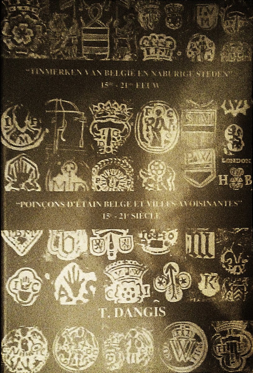 Set Of 8 Pewter Plates - Brussels, 18th Century-photo-8