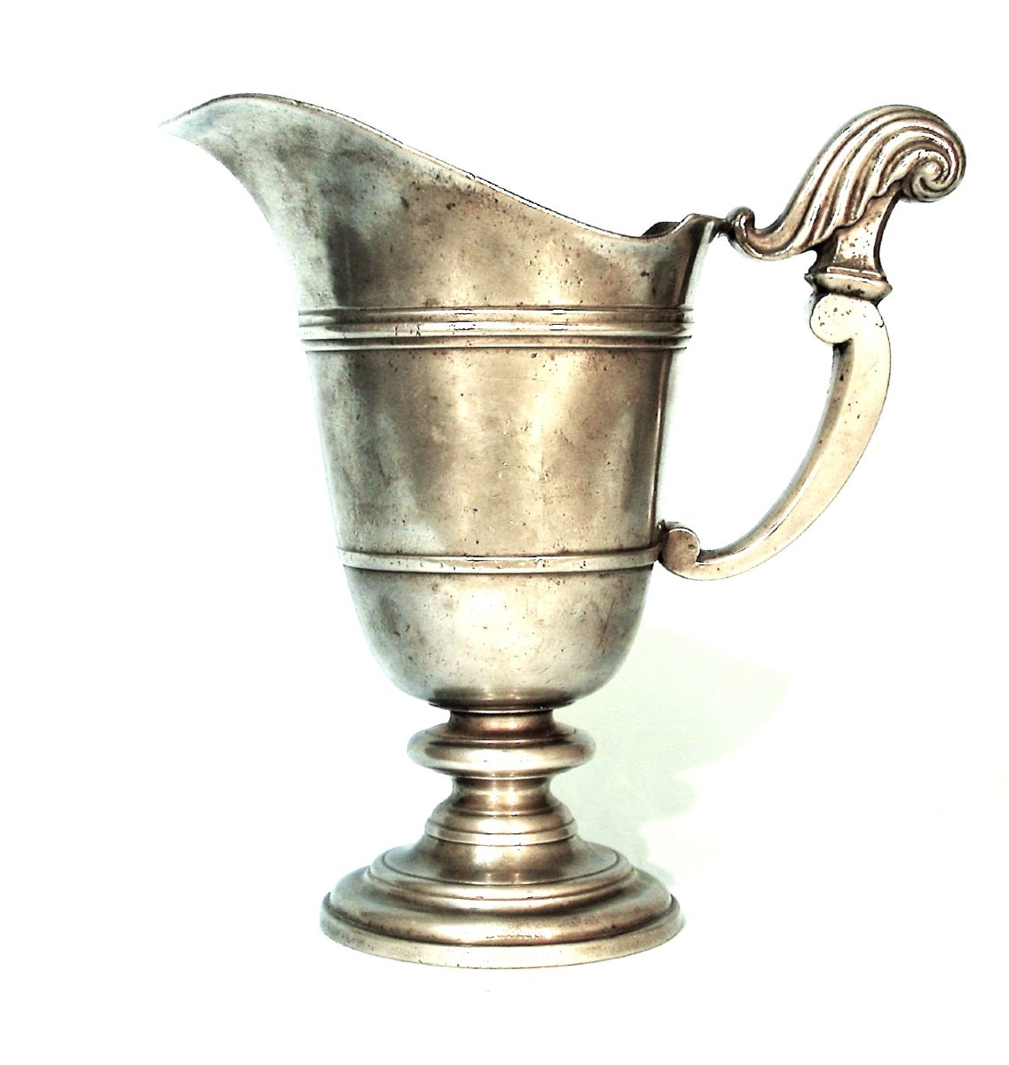 Pewter Ewer - Paris, Very Early 18th Century-photo-2