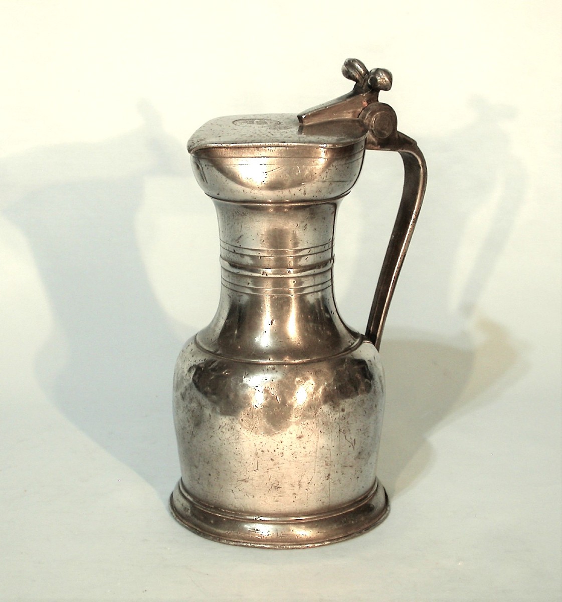 Pewter Wine Pitcher - Vevey, 18th Century