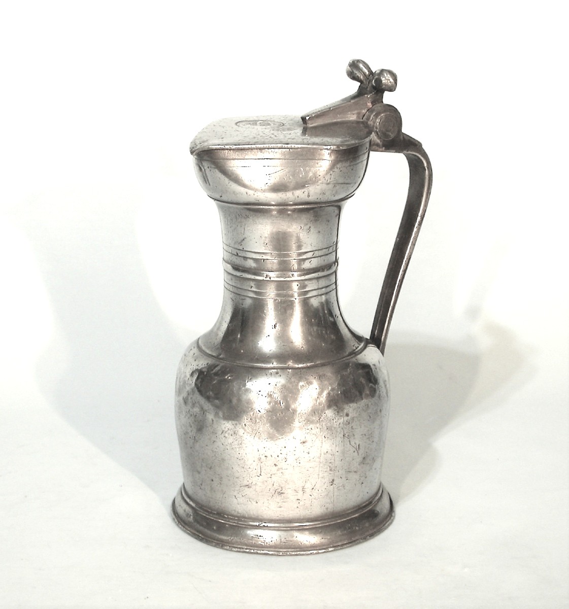 Pewter Wine Pitcher - Vevey, 18th Century