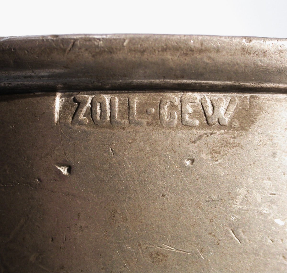 Medicine - Pewter Potion Measure - Germany, 19th Century-photo-4