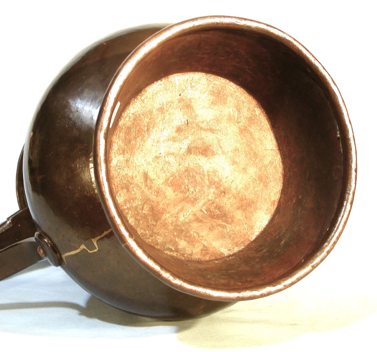 GRANDE CRUCHE EN CUIVRE -  FIN DU XVII ème s-photo-2