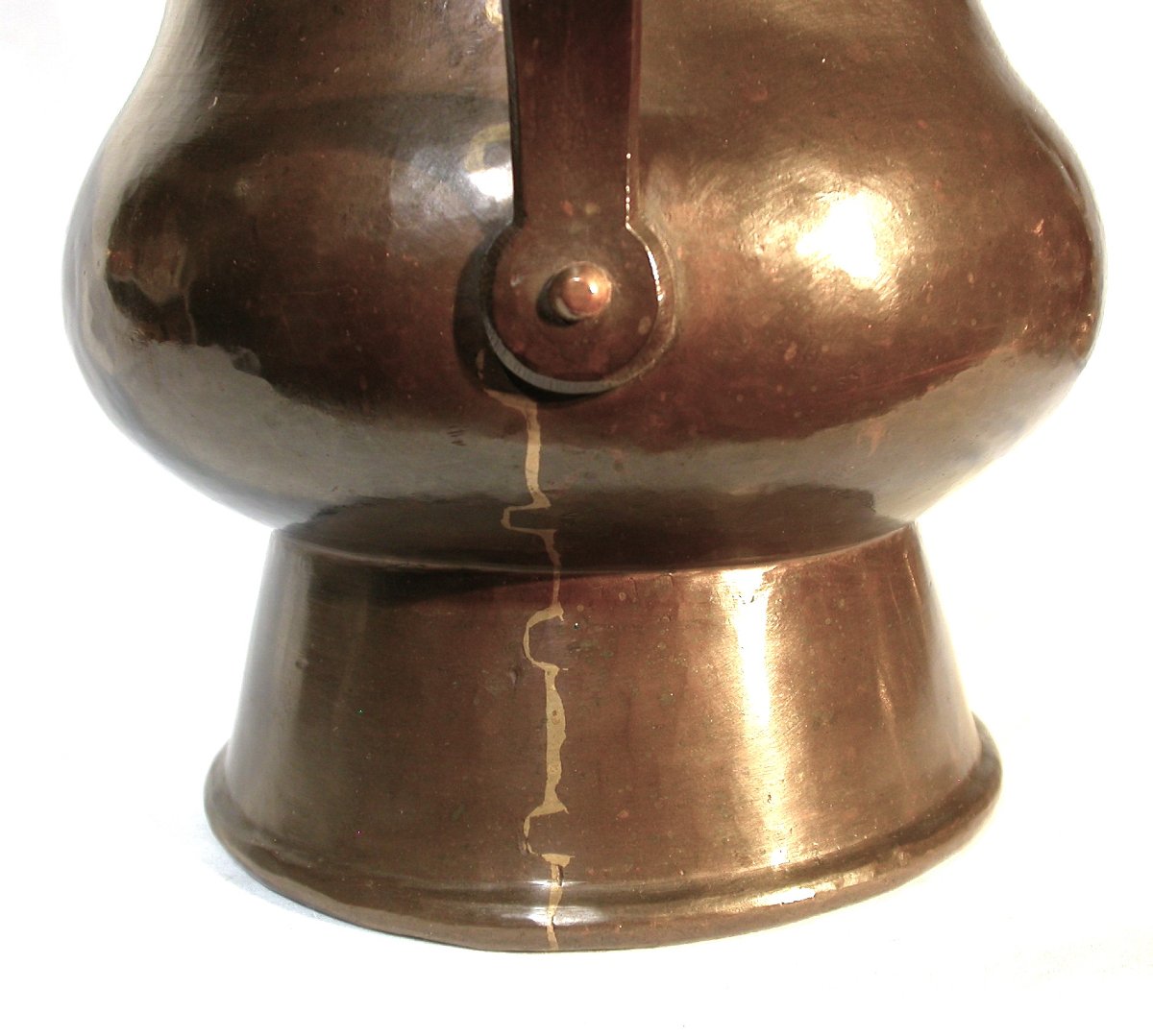 GRANDE CRUCHE EN CUIVRE -  FIN DU XVII ème s-photo-3