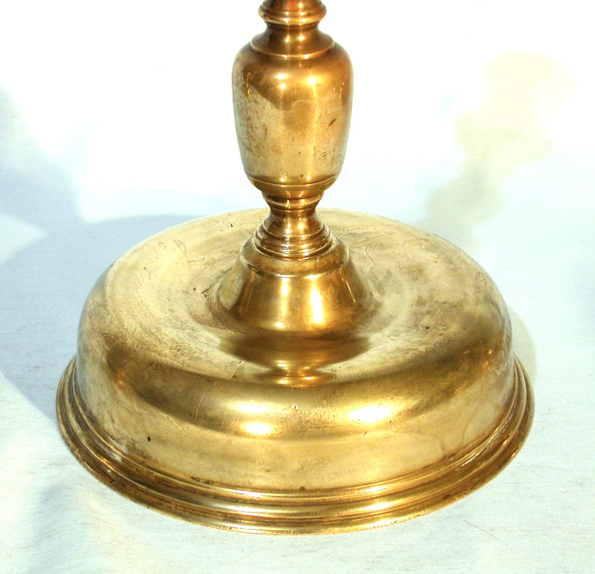 Rare Set Of Four Bronze Torchlights - Spain, Circa 1600-photo-2