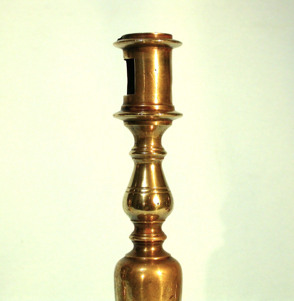 Rare Set Of Four Bronze Torchlights - Spain, Circa 1600-photo-3