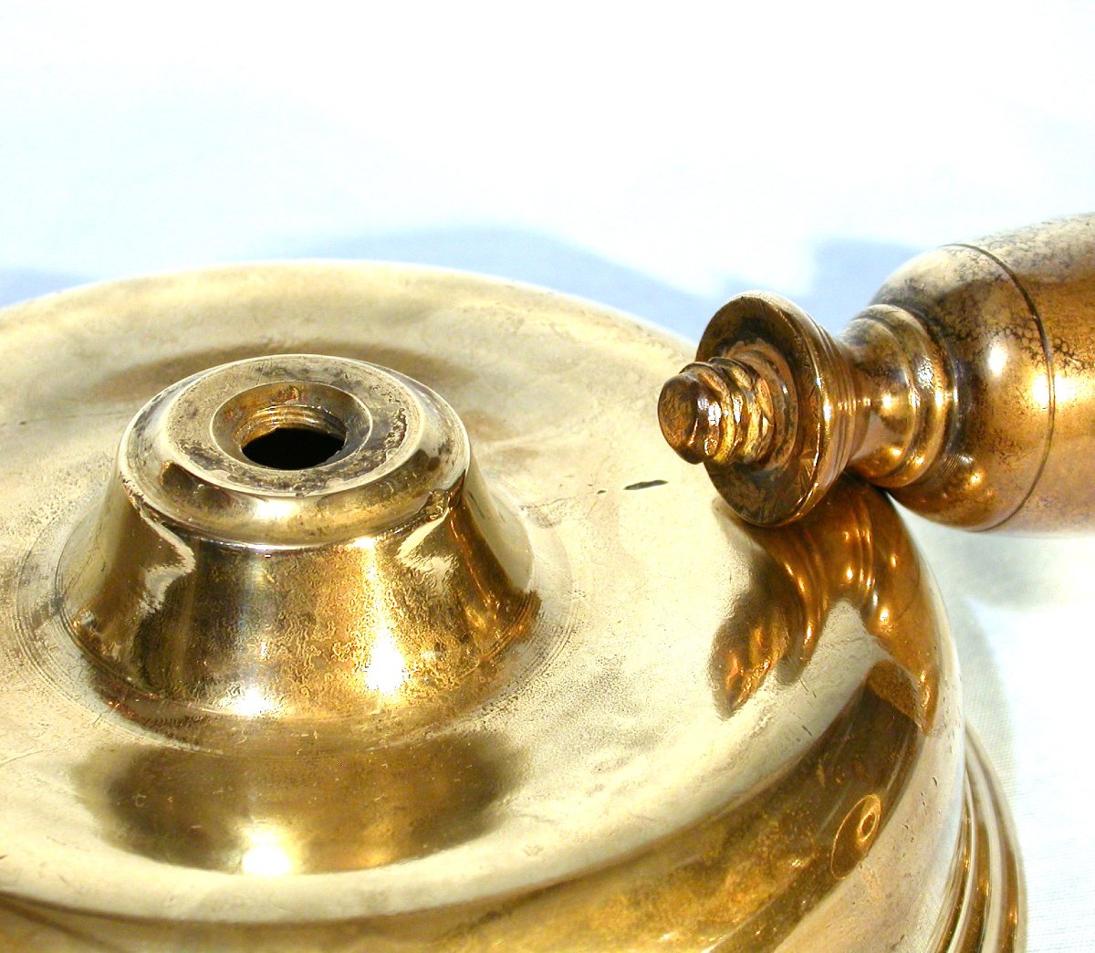 Rare Set Of Four Bronze Torchlights - Spain, Circa 1600-photo-5