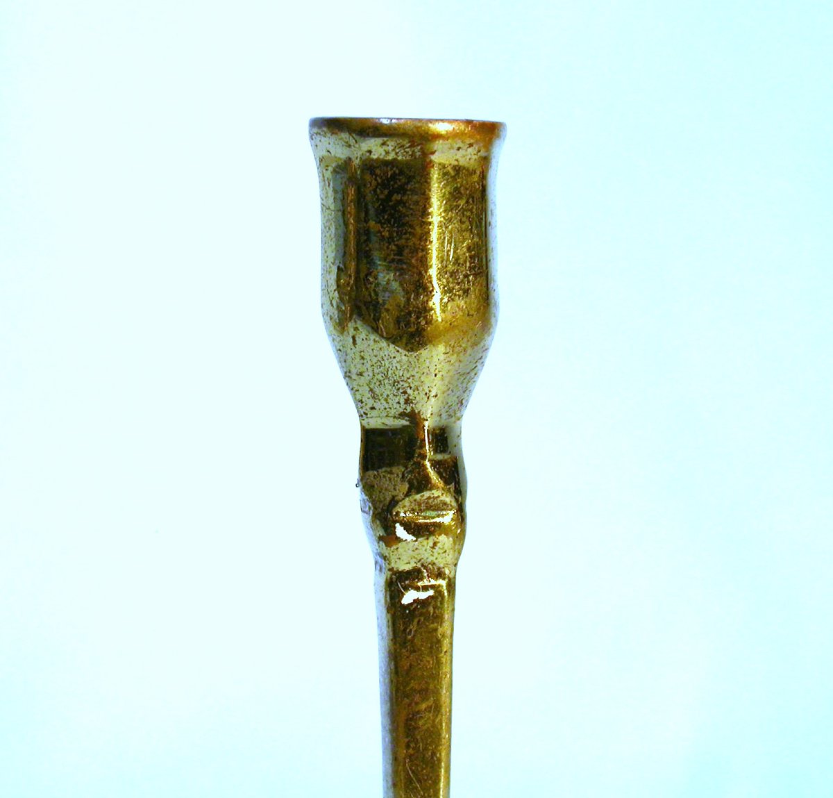 PETIT FLAMBEAU EN LAITON - FRANCE, XVII ème s-photo-4