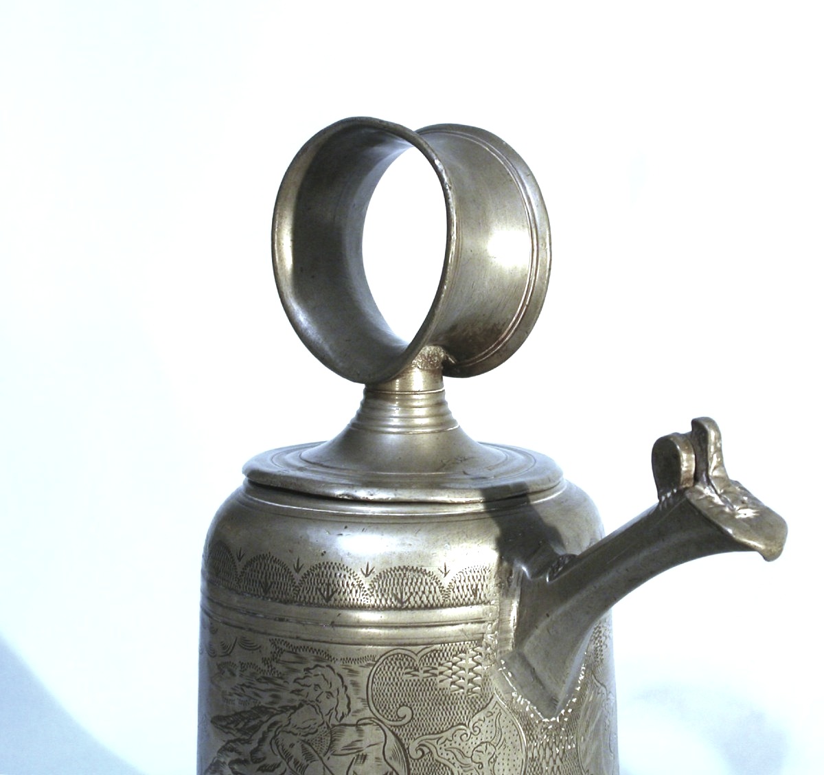 "glockenkanne" In Pewter - Lucerne (luzern), Circa 1700-photo-3