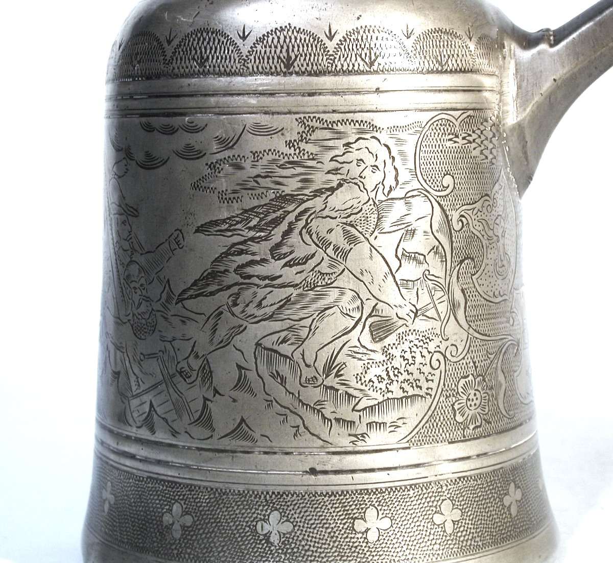 "glockenkanne" In Pewter - Lucerne (luzern), Circa 1700-photo-4