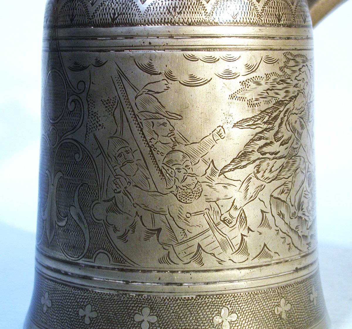 "glockenkanne" In Pewter - Lucerne (luzern), Circa 1700-photo-1