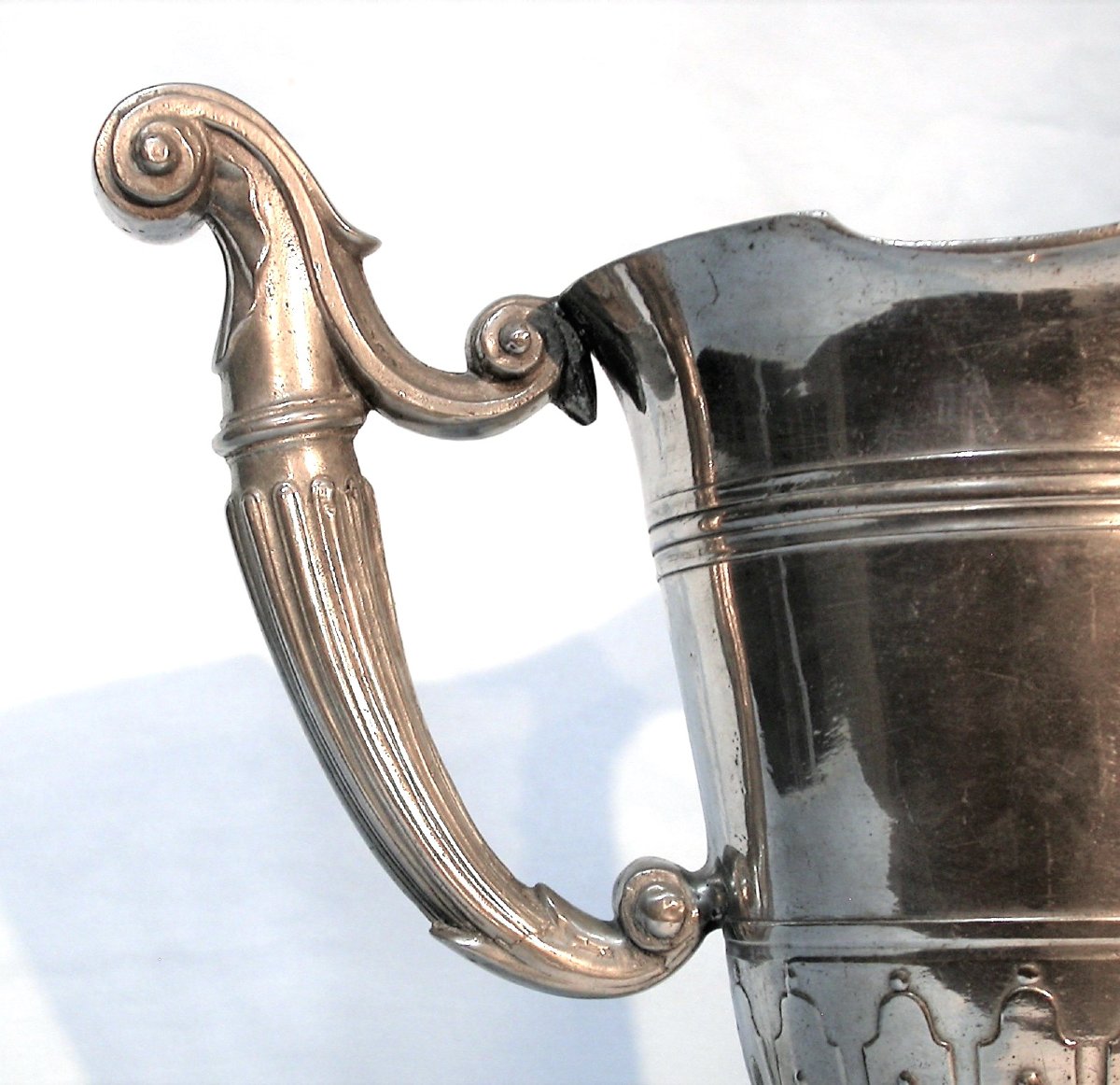 RARE AIGUIERE EN ETAIN - TOULOUSE, DEBUT DU XVIII ème s-photo-3