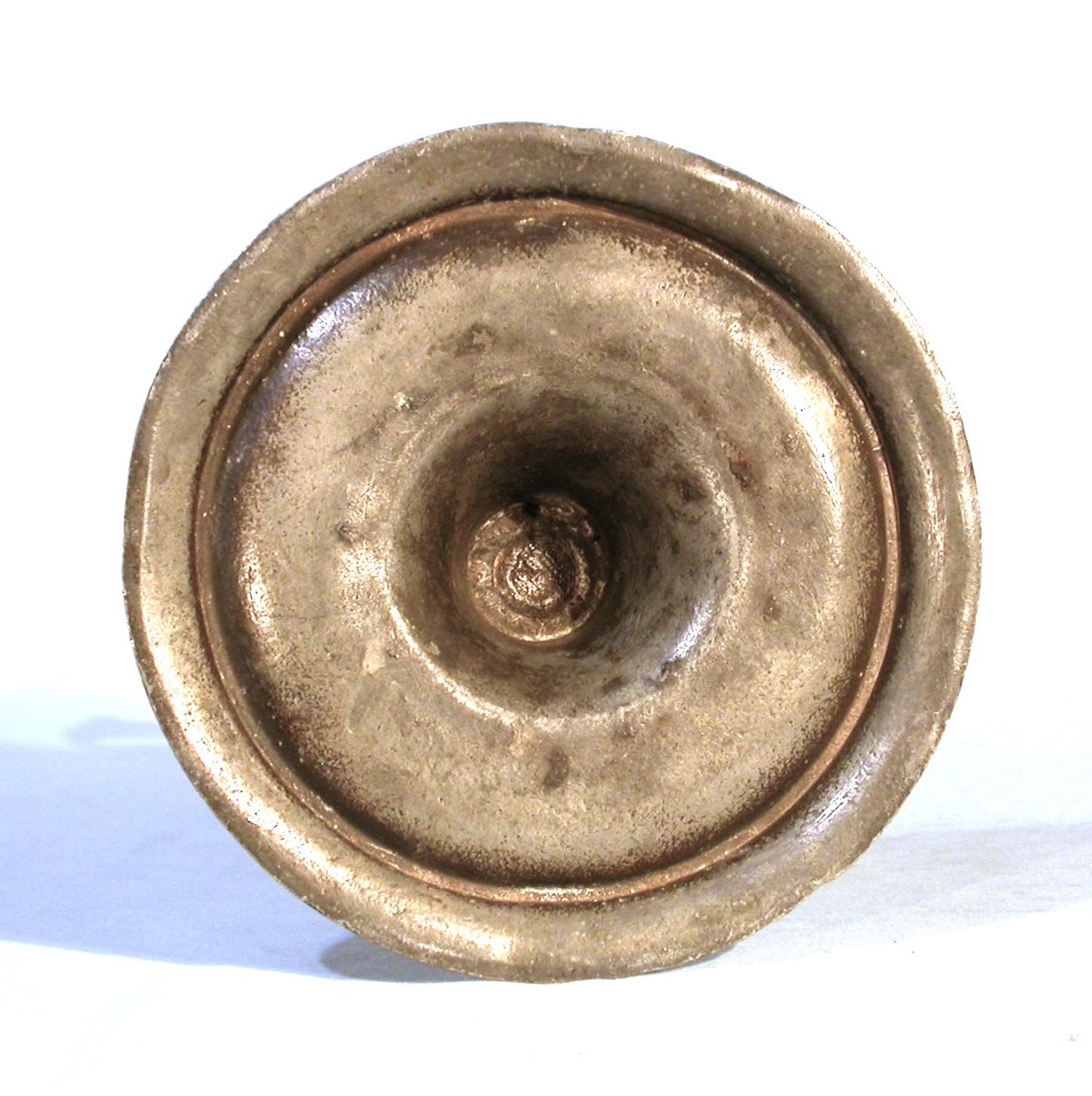 RARE HORLOGE À HUILE EN ETAIN - SAXE (?), DEBUT DU XIX ème s-photo-7