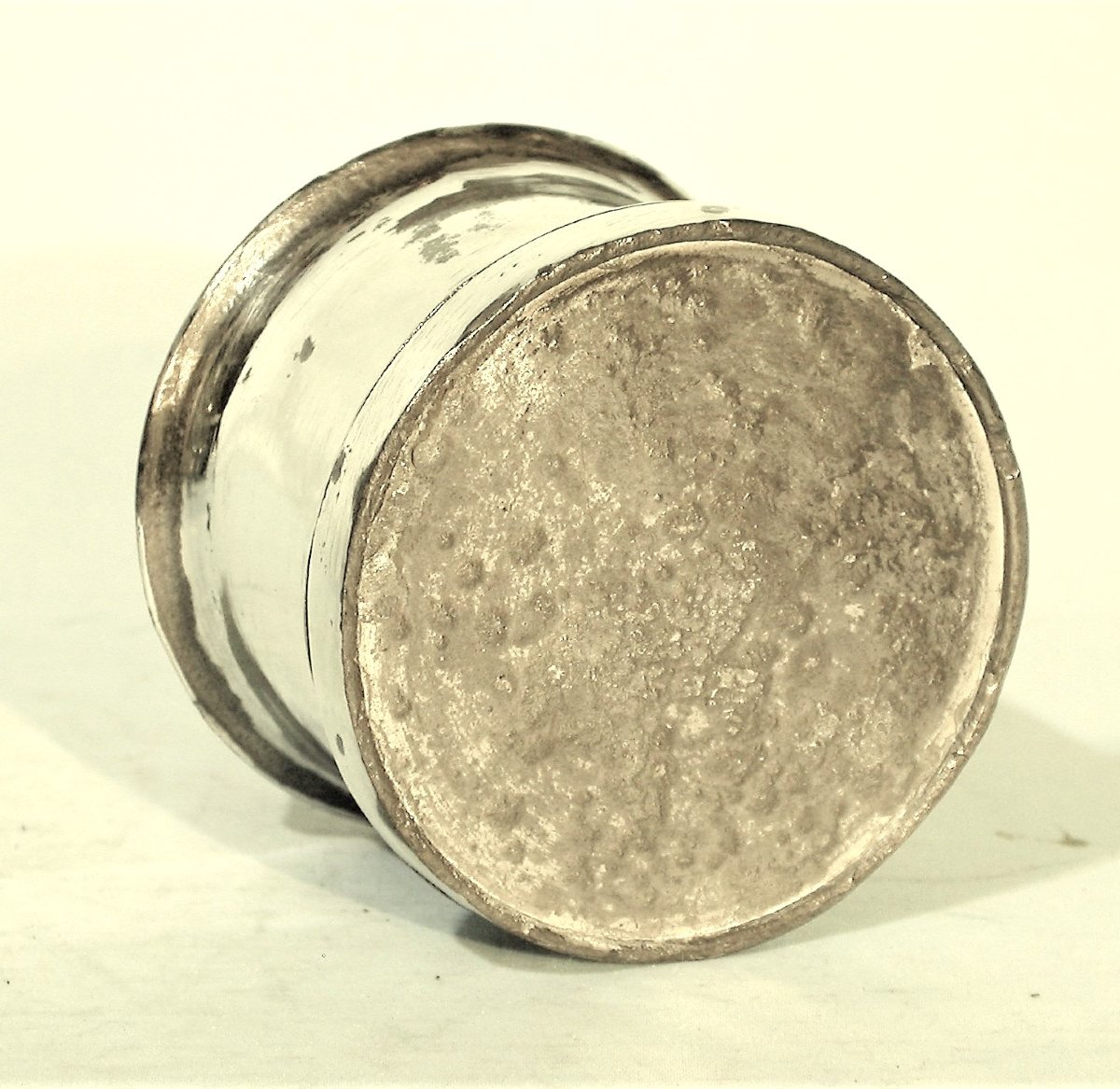 Holy Oil Case In Pewter - Toulouse, Early 19th C.-photo-3