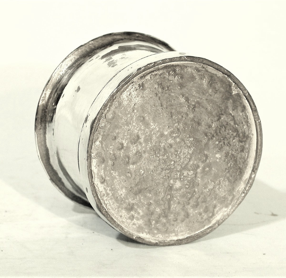 Holy Oil Case In Pewter - Toulouse, Early 19th C.-photo-3