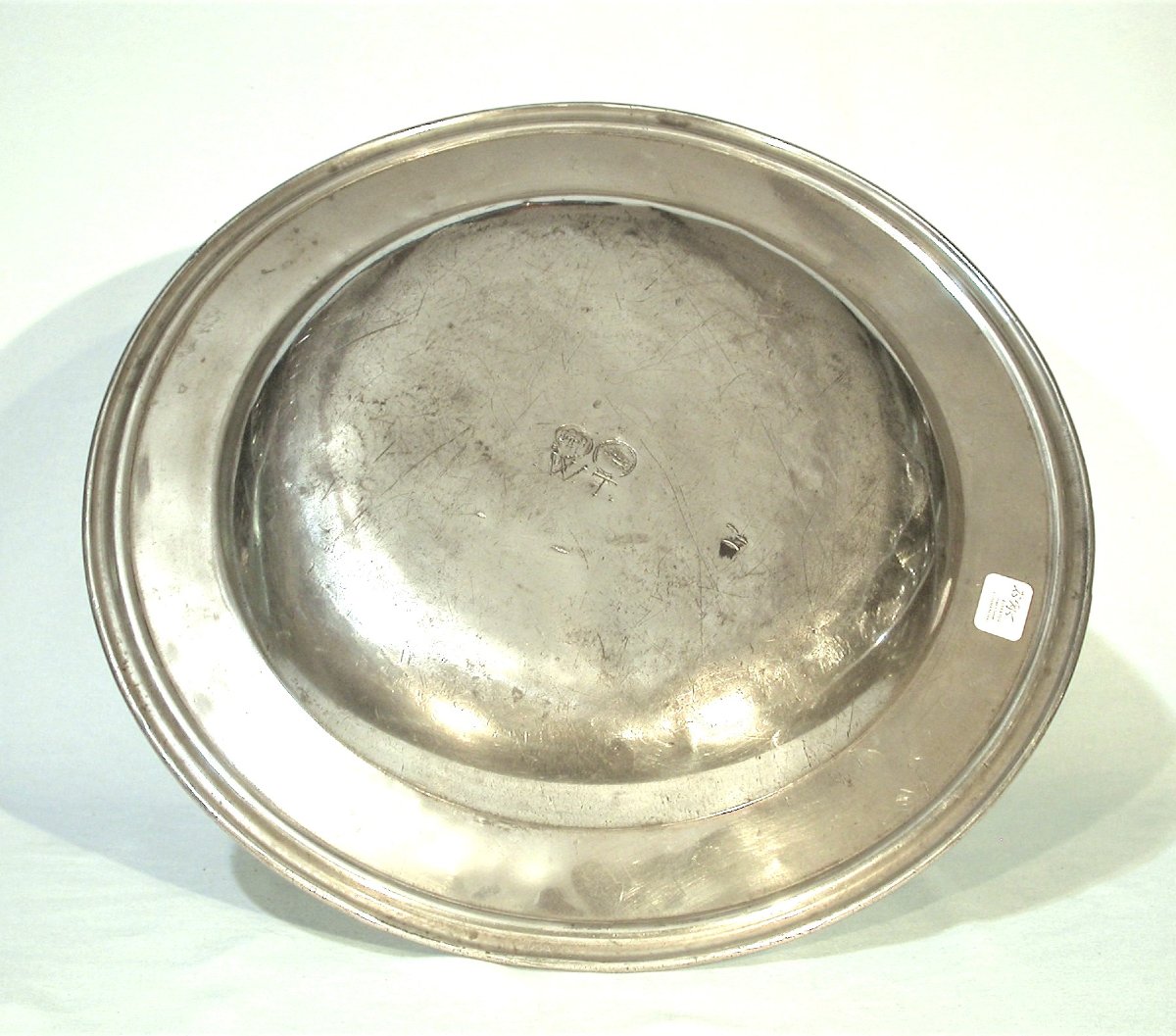 Pewter Dish - Germany, Mid 18th C.-photo-4