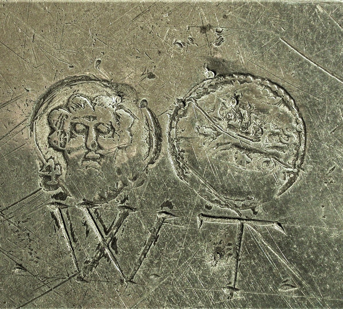 Pewter Dish - Germany, Mid 18th C.-photo-1