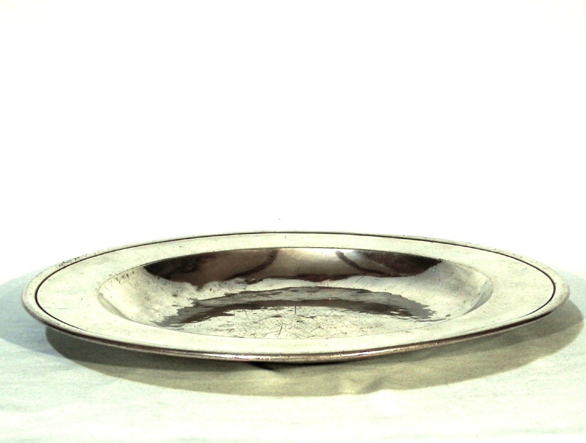 Pewter Dish - Germany, Mid 18th C.
