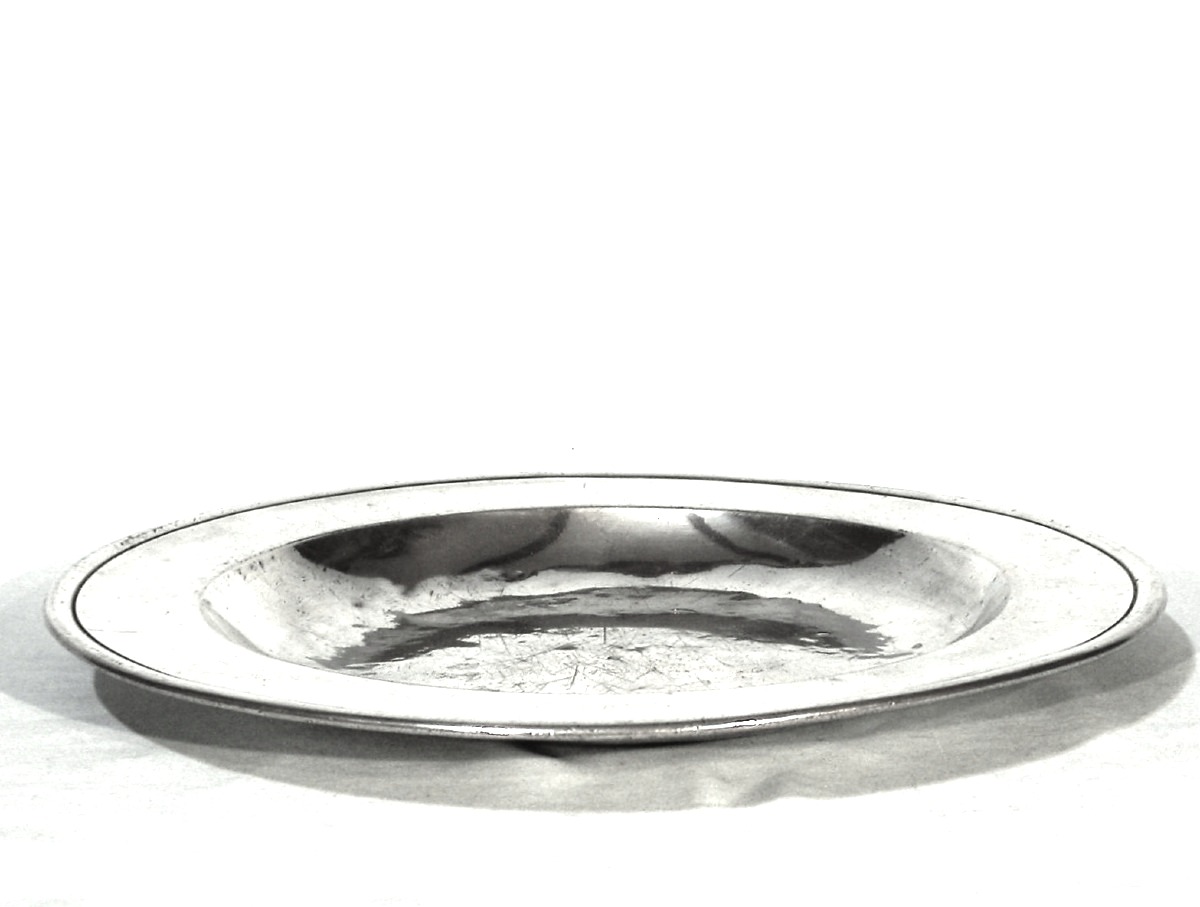 PLAT EN ETAIN - ALLEMAGNE, MILIEU DU XVIII ème s