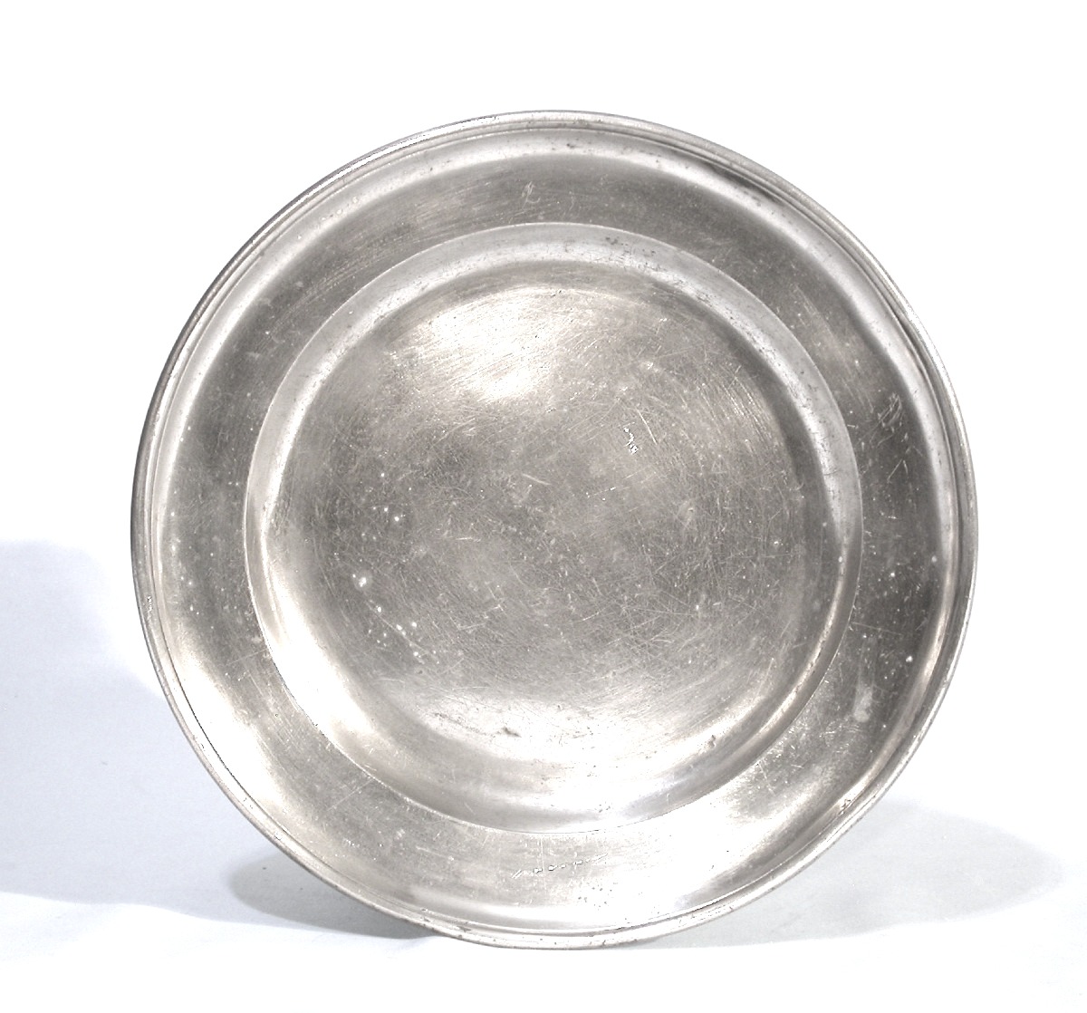 Pewter Plate - Frankfurt, 18th Century-photo-2