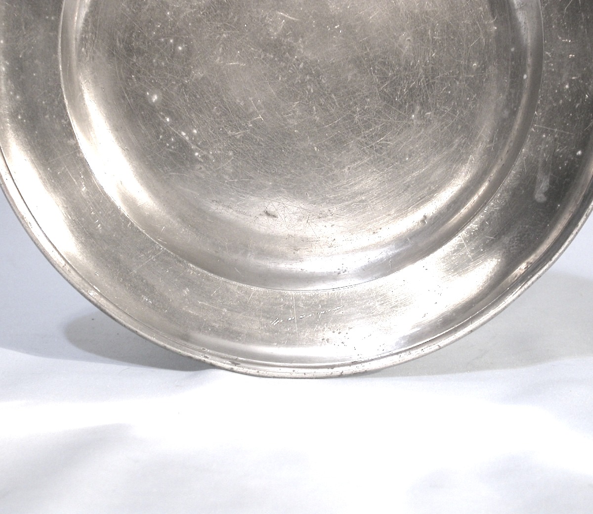 Pewter Plate - Frankfurt, 18th Century-photo-4