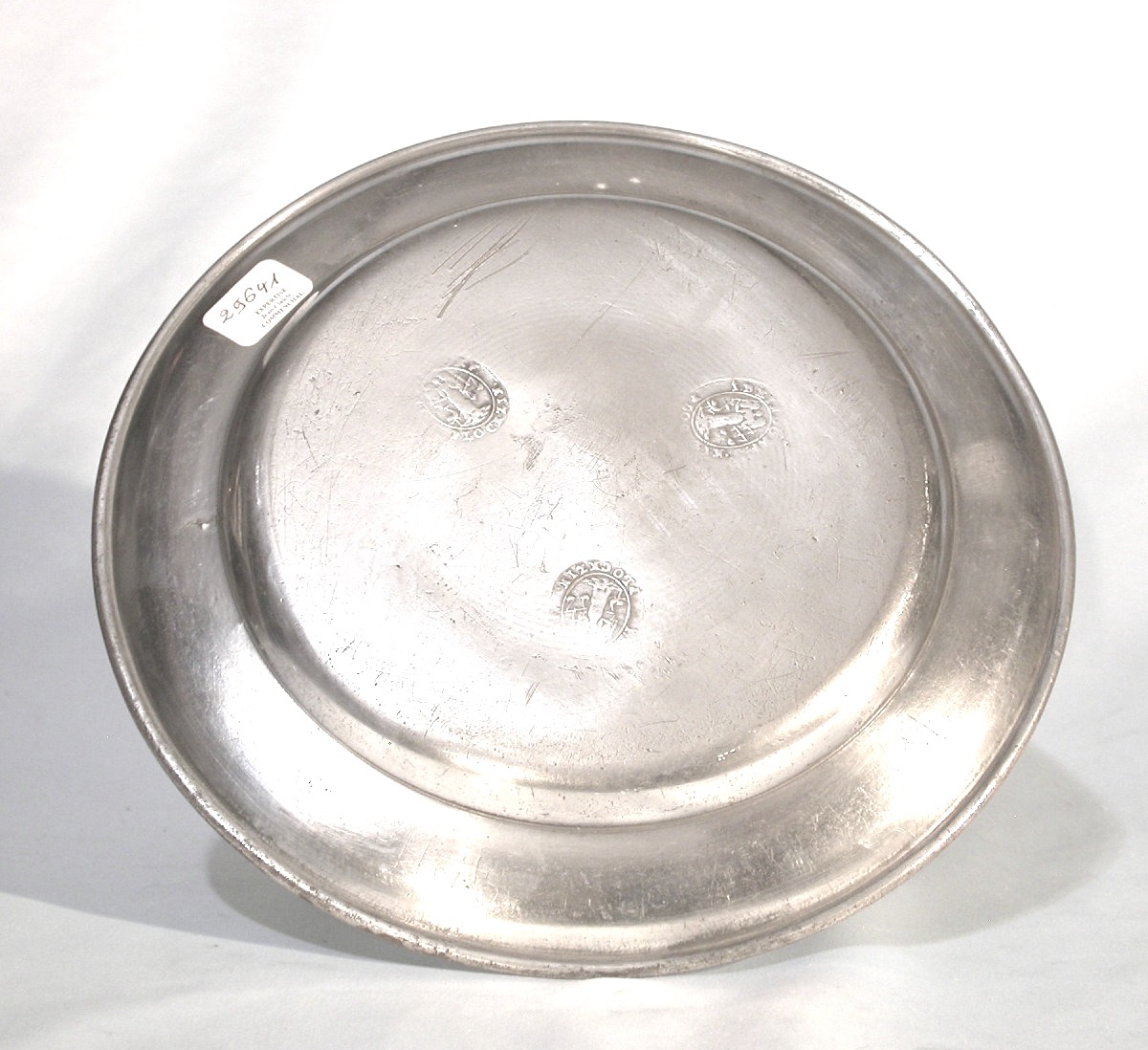 Pewter Plate - South Germany - 18th Century-photo-1