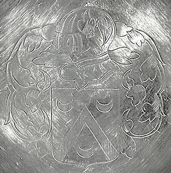 Armorie Plat In Pewter - Angers, Beginning Of XIX Th C.-photo-2