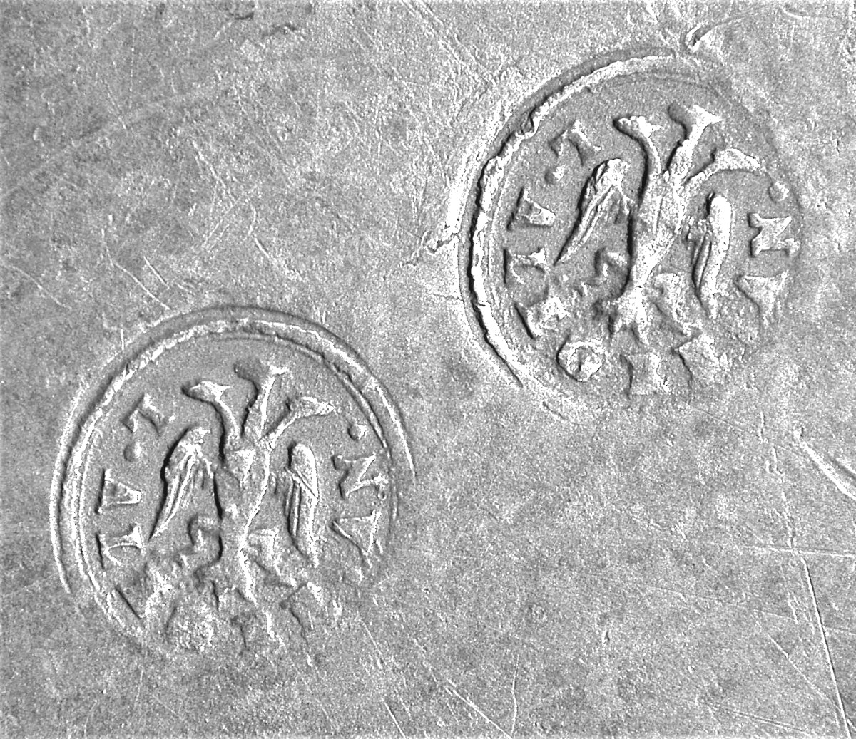Armorie Plat In Pewter - Angers, Beginning Of XIX Th C.-photo-3