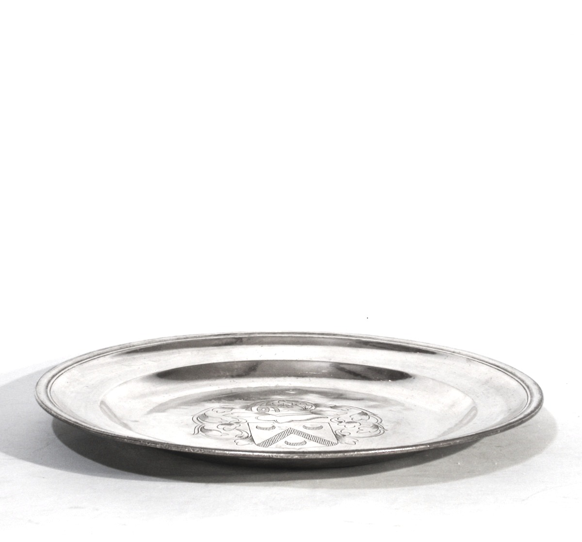 Armorie Plat In Pewter - Angers, Beginning Of XIX Th C.-photo-4