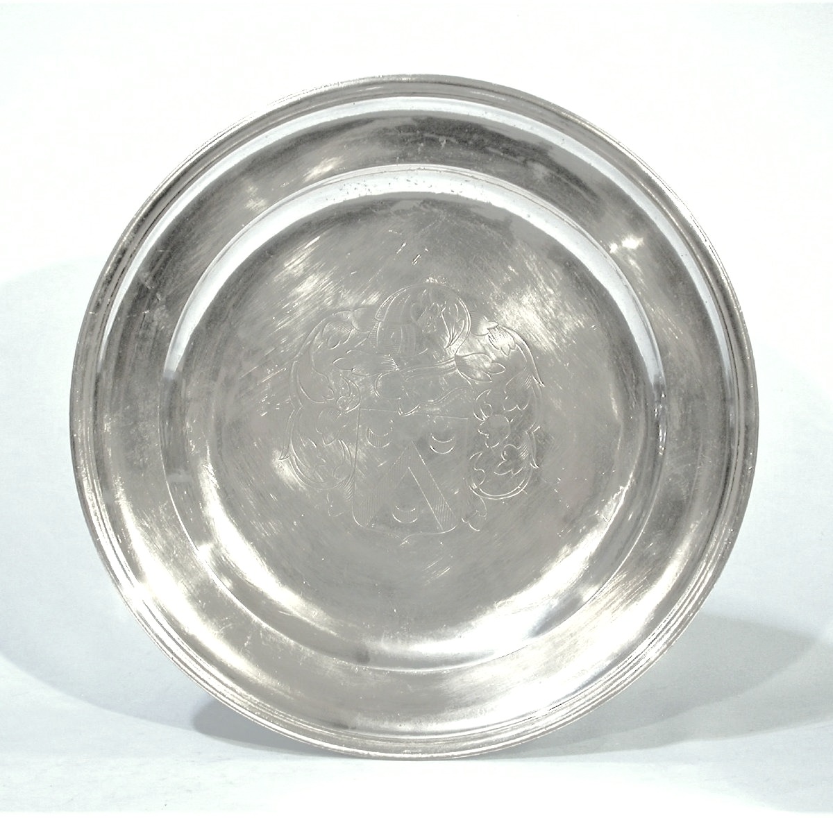 Armorie Plat In Pewter - Angers, Beginning Of XIX Th C.-photo-4