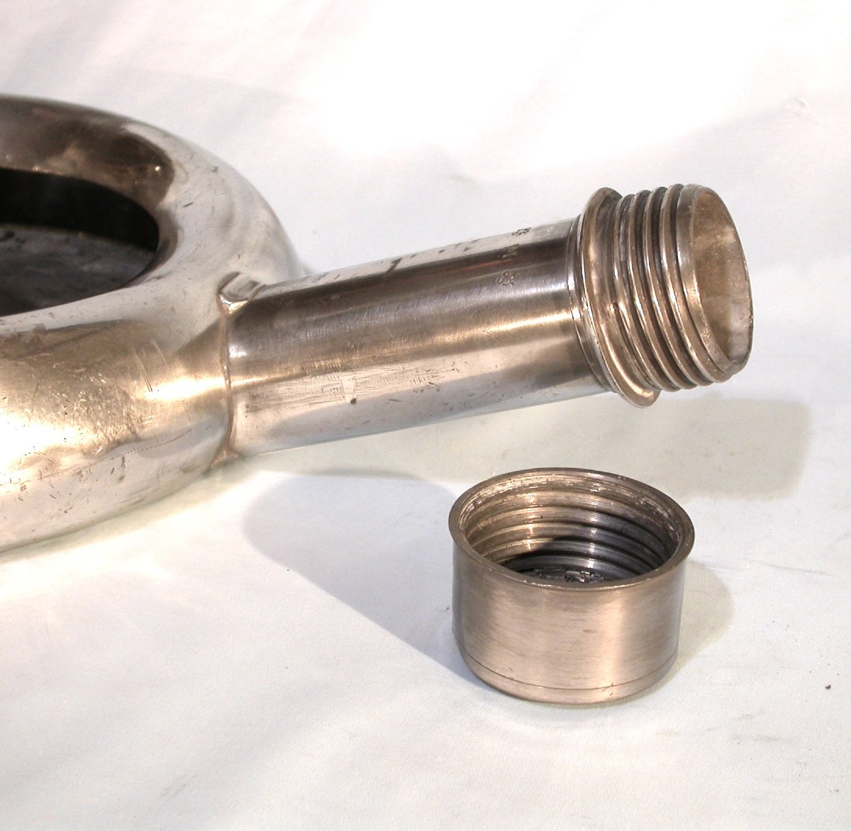 MEDECINE, CONFORT - BASSIN DE LIT EN ETAIN - Besançon, XIX ème s-photo-4