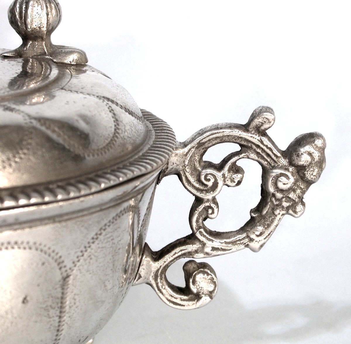 Pewter Bowl - Basel (switzerland), 18th Century-photo-3