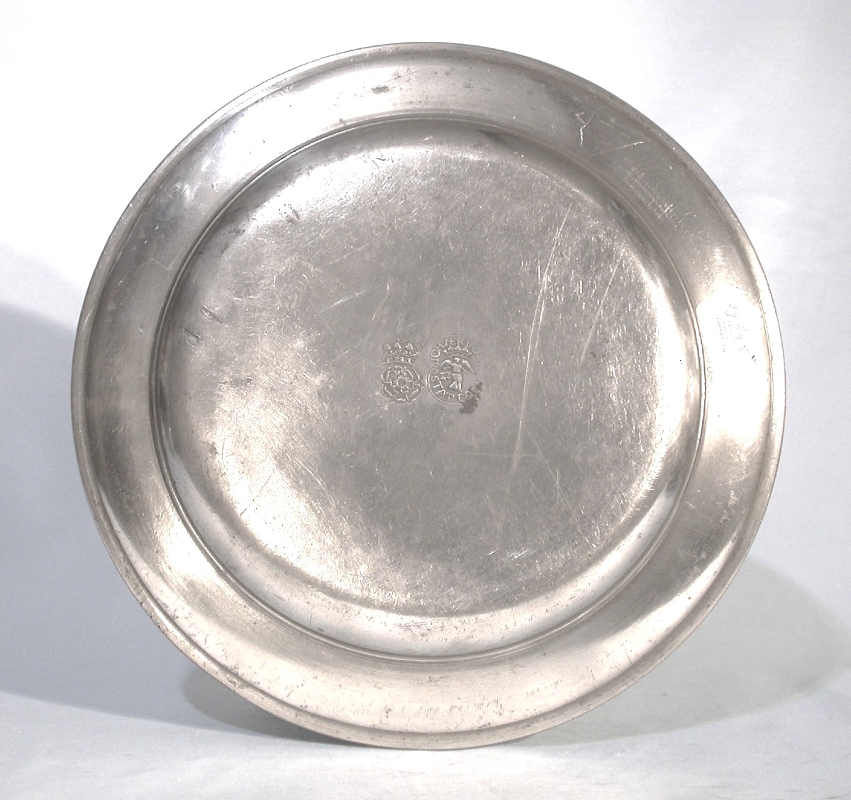 Pewter Dish - Cologne (köln, Koln, Coln) - 18th C-photo-4