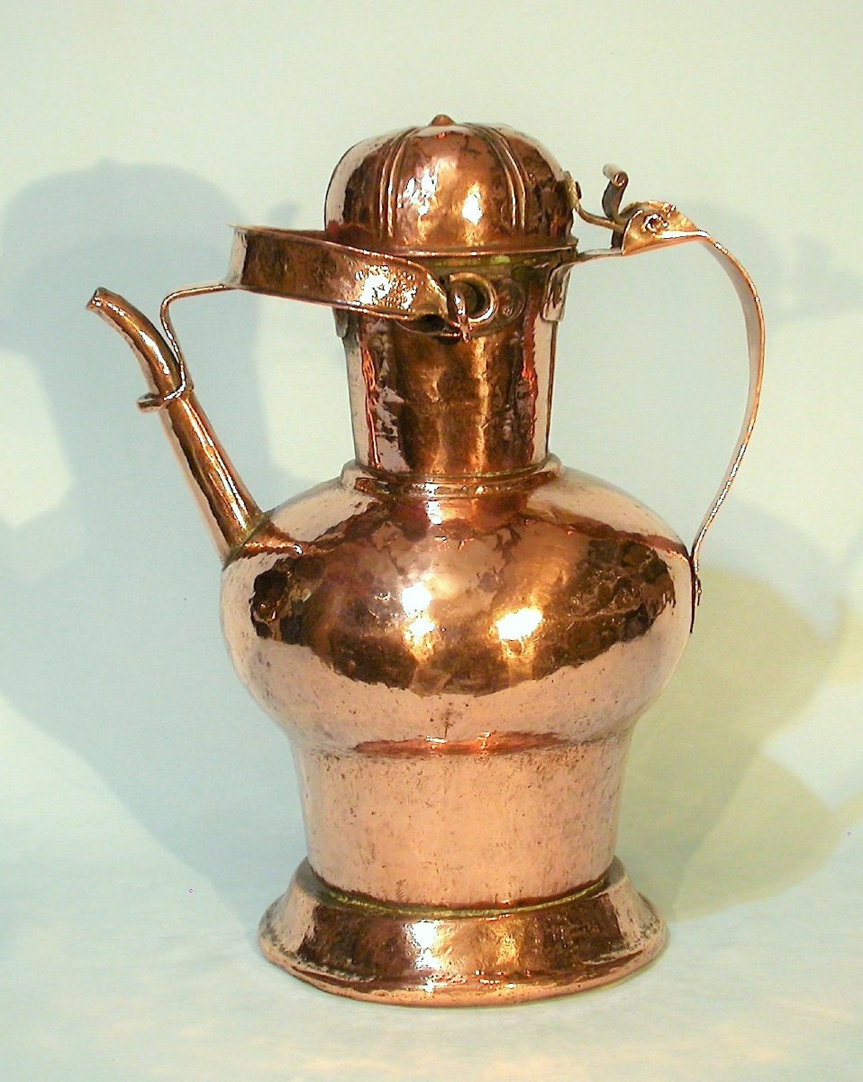 Copper Jug - Southeast Or Northern Italy, Circa 1700-photo-3