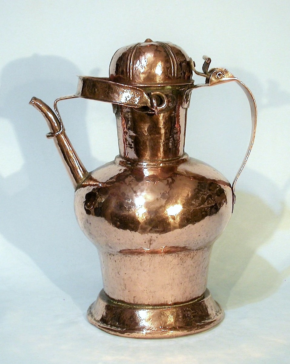 Copper Jug - Southeast Or Northern Italy, Circa 1700-photo-3
