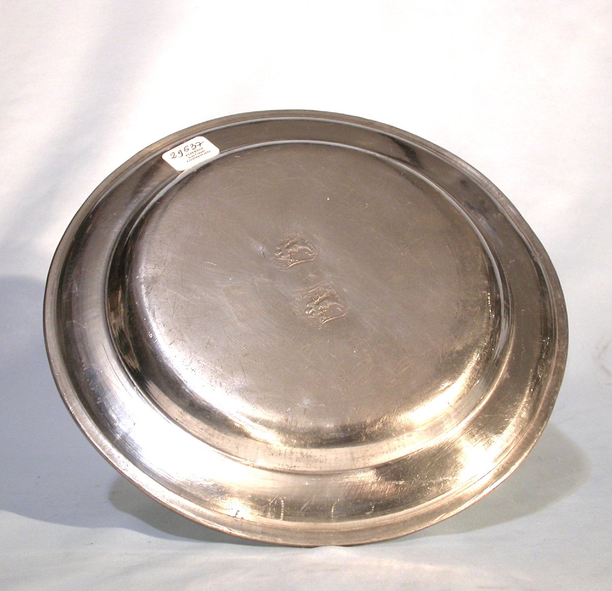 Pewter Plate - Northern Germany Or Netherlands - 18th Century-photo-1