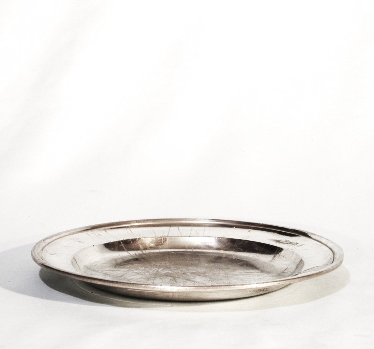 Pewter Plate - Northern Germany Or Netherlands - 18th Century-photo-3