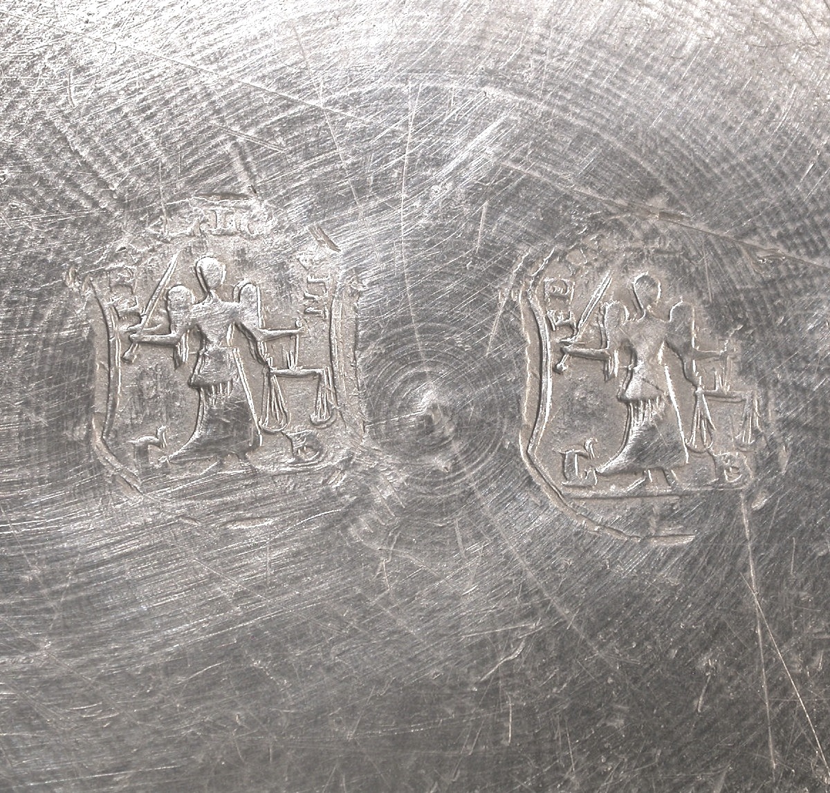 Pewter Plate - Northern Germany Or Netherlands - 18th Century-photo-2