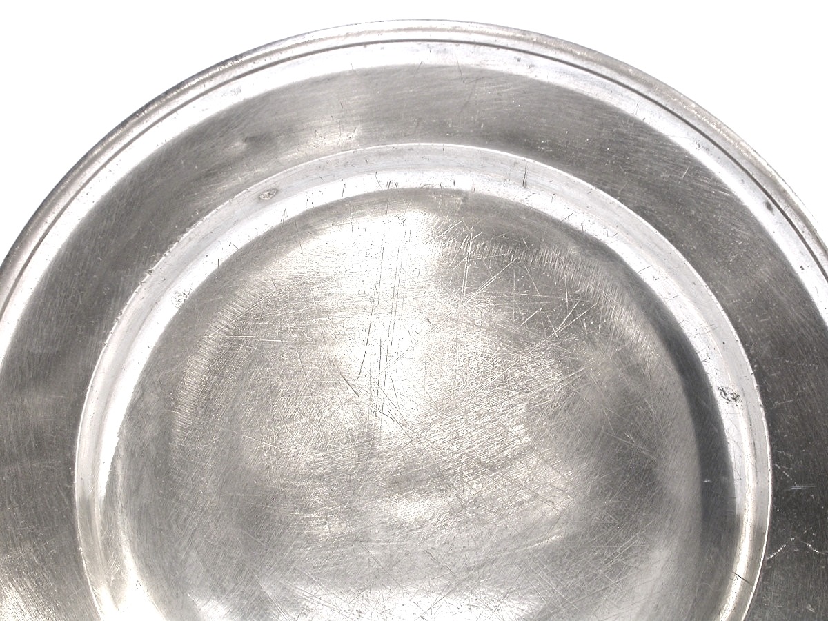 Pewter Plate - Northern Germany Or Netherlands, 18th C-photo-2