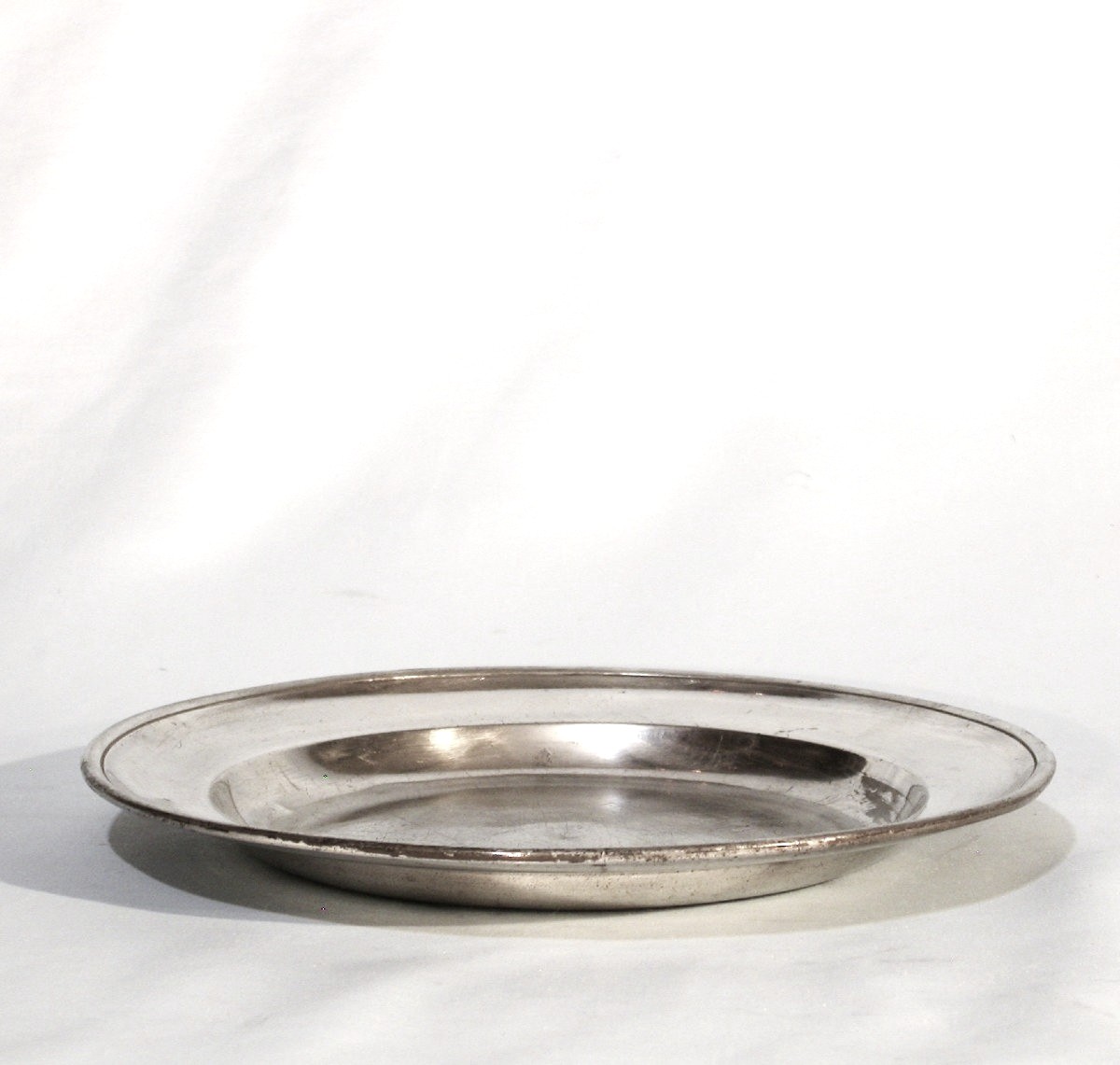 Pewter Plate - Northern Germany Or Netherlands, 18th C-photo-3