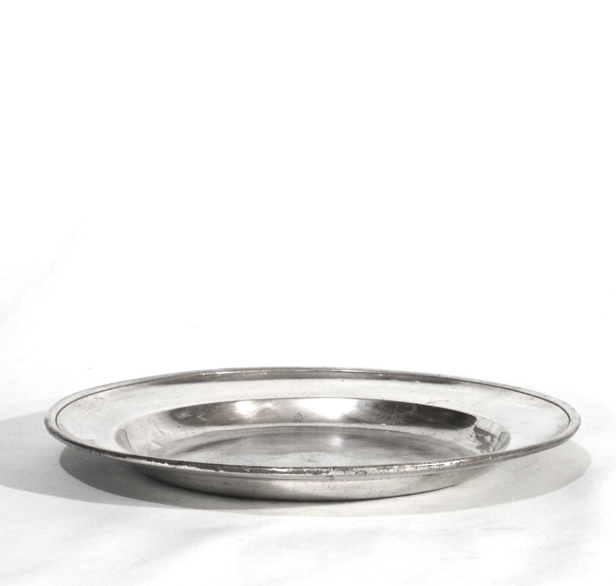 Pewter Plate - Northern Germany Or Netherlands, 18th C-photo-3
