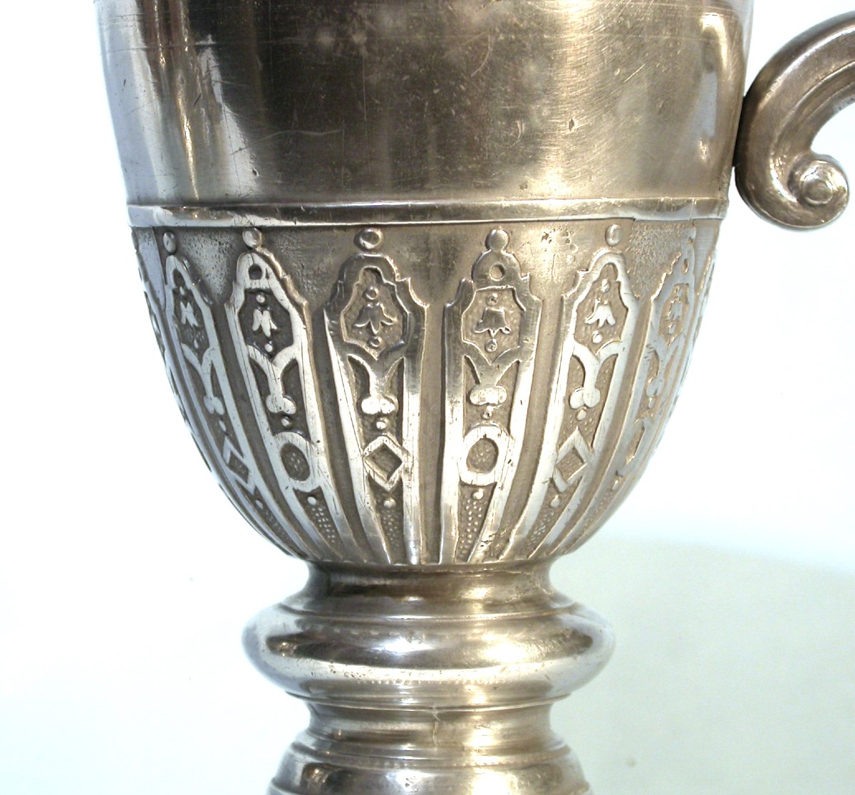 Pewter Ewer - Toulouse, 18th Century-photo-4