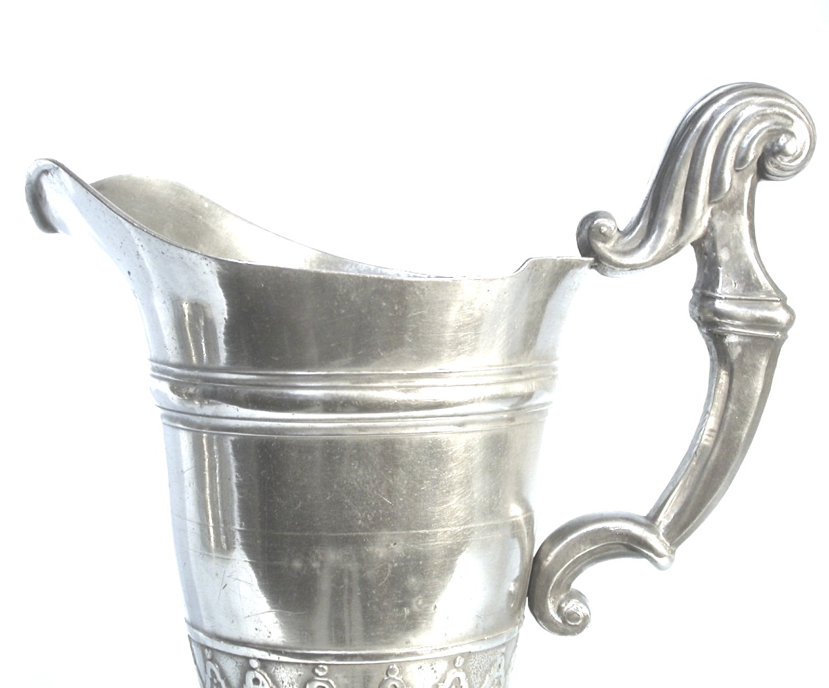 Pewter Ewer - Toulouse, 18th Century-photo-3